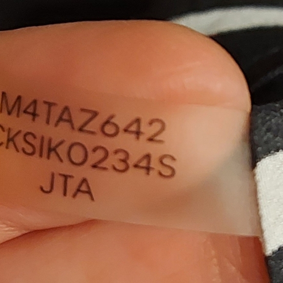 Calvin Klein Black and White Striped Women's Tunic - Picture 6 of 8